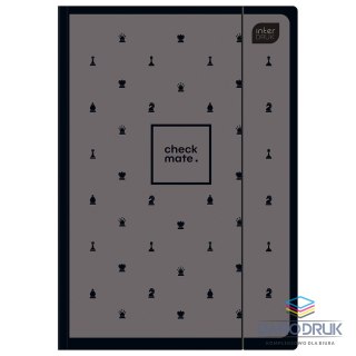 Interdruk Teczka kartonowa na gumkę SOFT TOUCH CHESS A4 mix Interdruk (TEGUFLSTC)