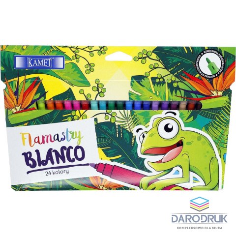 Kamet Flamaster Bianco 24 kol. Kamet