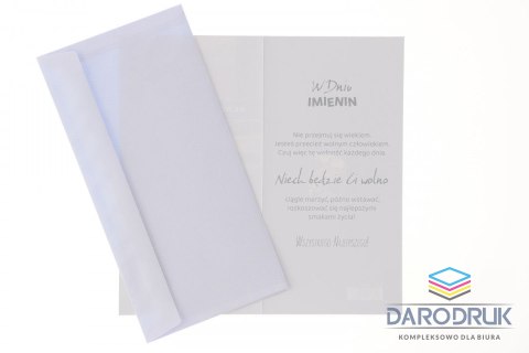 Kartka składana DL Imieniny (5903292990866)