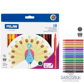 Milan Flamaster 18 kol. Milan (06F18)