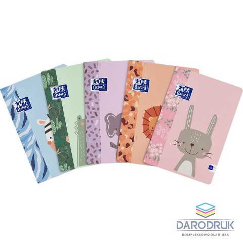 Oxford Zeszyt A5 kids 16k. 90g podwójna linia Oxford (400170238)