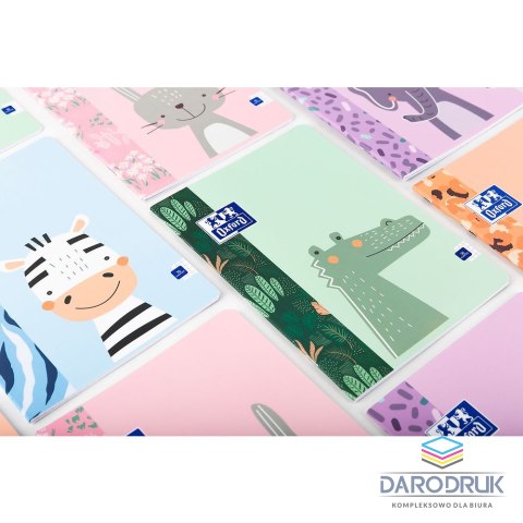 Oxford Zeszyt A5 kids 16k. 90g podwójna linia Oxford (400170238)