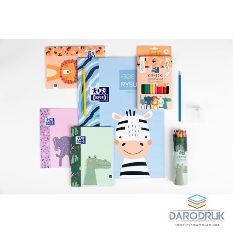 Oxford Zeszyt A5 kids 16k. 90g podwójna linia Oxford (400170238)