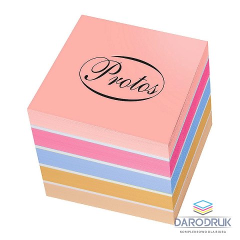 Protos Kostka papierowa różne [mm:] 85x85x 80 Protos