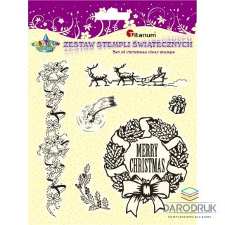 Titanum Zestaw pieczątek Craft-Fun Series Clear stamps Titanum (21125)