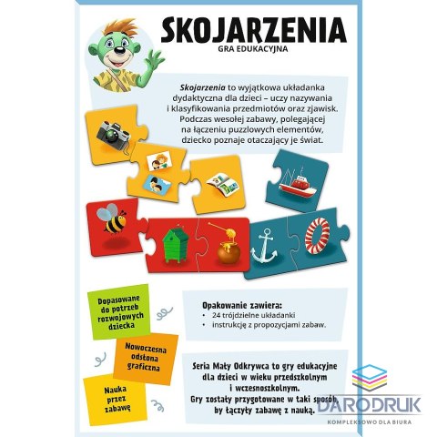 Trefl Gra edukacyjna Trefliki Skojarzenia Trefl (02808)