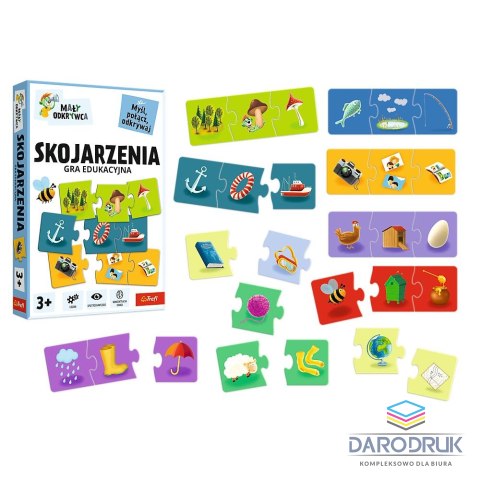Trefl Gra edukacyjna Trefliki Skojarzenia Trefl (02808)