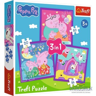 Trefl Puzzle Peppa Pig Zwyczaje świnki Peppy Trefl (34893)