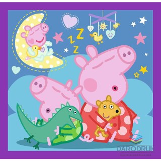 Trefl Puzzle Peppa Pig Zwyczaje świnki Peppy Trefl (34893)