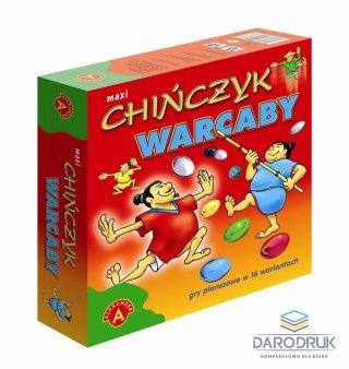 Alexander Gra planszowa Chińczyk - Warcaby Maxi Alexander