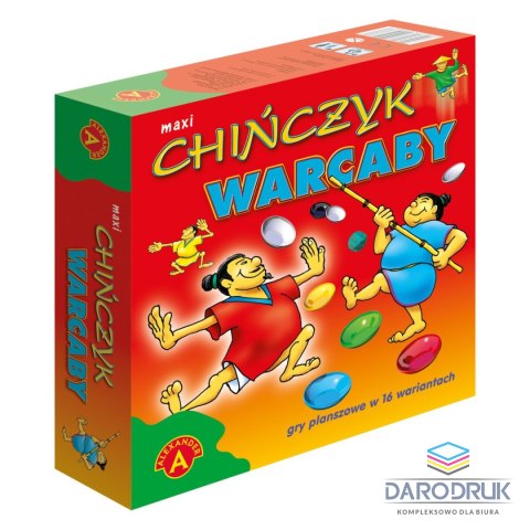 Alexander Gra planszowa Chińczyk - Warcaby Maxi Alexander