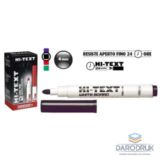 Fibracolor Marker suchościeralny wkład czarny 6,0mm okrągła końcówka Fibracolor