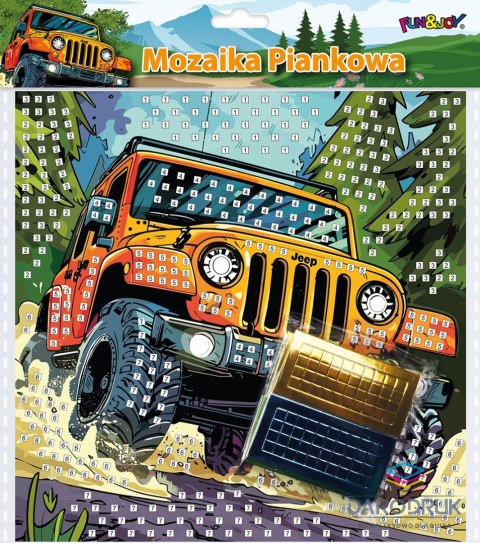 Fun&Joy Mozaika auto terenowe Fun&Joy