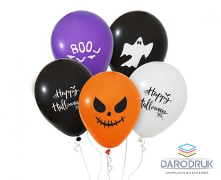 Godan Balon gumowy Happy Halloween mix 12cal Godan (GZ-HAL5)