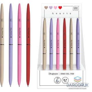 Interdruk Długopis 0 5902277327130 wkład niebieski Interdruk (SLIM HEARTS)