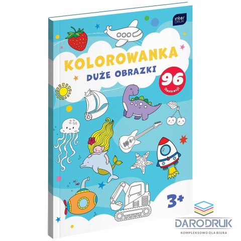 Interdruk Książka dla dzieci Duże obrazki A-4/96 Interdruk (5902277361394)