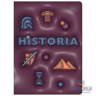 Interdruk Zeszyt tematyczny A5 HYBRID HISTORIA 60k. 70g krata Interdruk (+pigułka wiedzy)