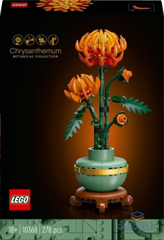 Lego Klocki konstrukcyjne Icons Chryzantema Lego (10368)