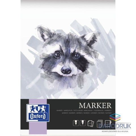 Oxford Blok artystyczny DO MARKERA A3 180g 15k Oxford (400166105)
