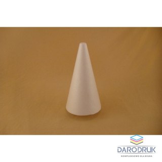 Ozdoba styropianowa stozek styropian 150mm (150)
