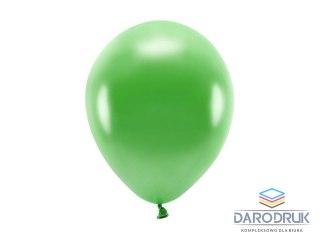 Partydeco Balon gumowy Metalizowane Eco Balloons zielony 260mm Partydeco (ECO26M-101)