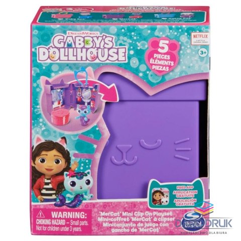 Spin Master Figurka Koci domek Gabi modne klipsy Spin Master (6065945)