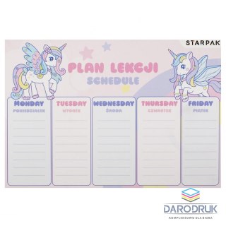 Starpak Plan lekcji unicorn Starpak (536139)