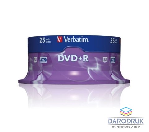 Verbatim Płyta dvd DVD+R 4,7GB x16 Verbatim