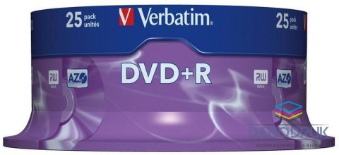 Verbatim Płyta dvd DVD+R 4,7GB x16 Verbatim
