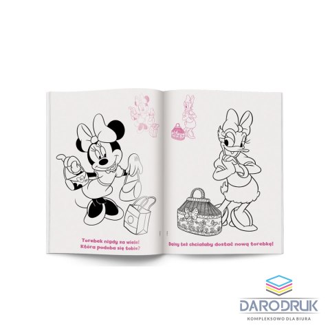 Ameet Książka dla dzieci Minnie. Kolorowanka z Naklejkami Ameet