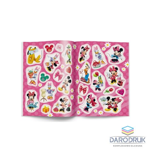 Ameet Książka dla dzieci Minnie. Kolorowanka z Naklejkami Ameet
