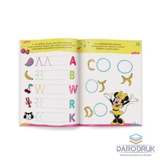 Ameet Książka dla dzieci Minnie. Szlaczki i Literki Ameet