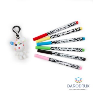 Derform Marker specjalistyczny akrylowe wkład mix okrągła/ścięta końcówka Derform (MABBKA)