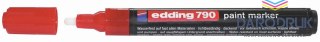 Edding Marker olejowy 790 wkład czerwony 2,0-3,0mm okrągła końcówka Edding