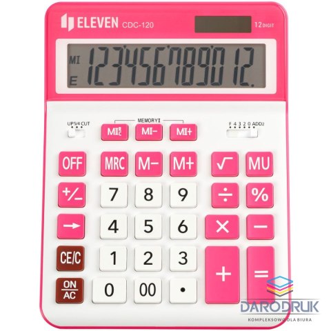 Eleven Kalkulator na biurko Eleven (CDC120WH-RDE)