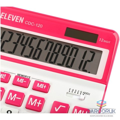 Eleven Kalkulator na biurko Eleven (CDC120WH-RDE)