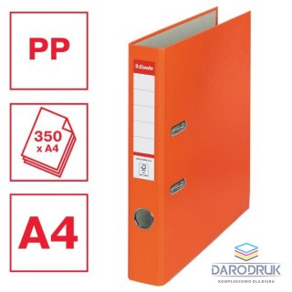 Esselte Segregator dźwigniowy Ekonomiczny A4 50mm pomarańczowy Esselte (81171)