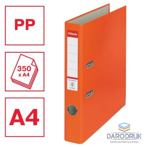 Esselte Segregator dźwigniowy Ekonomiczny A4 50mm pomarańczowy Esselte (81171)