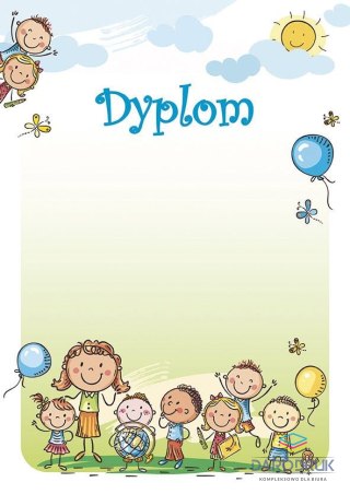 Galeria Papieru Dyplom A4 przedszkolaki 170g Galeria Papieru (215117)