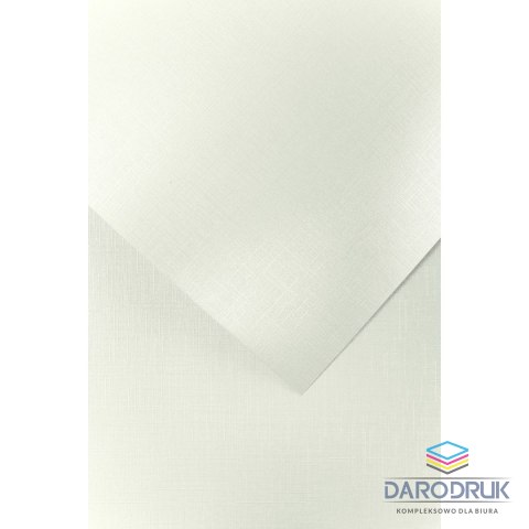 Galeria Papieru Papier ozdobny (wizytówkowy) A4 holland diamentowa biel biały 230g Galeria Papieru (200501)