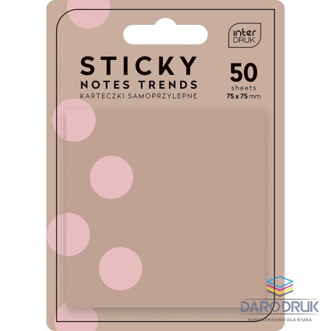 Interdruk Zakładki indeksujące TRENDS 75X75 [mm:] 75x75 Interdruk (5902277327185)