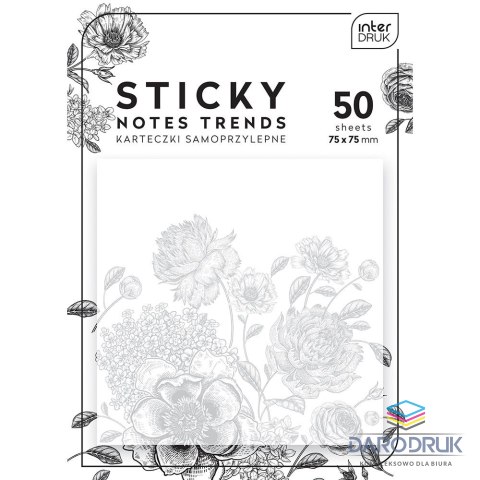 Interdruk Zakładki indeksujące TRENDS 75X75 [mm:] 75x75 Interdruk (5902277327185)
