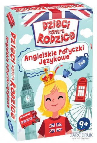 Kangur Gra karciana Dzieci kontra rodzice Angielskie potyczki językowe Kangur