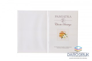 Merigraf Książeczka pamiątkowa z chrztu Chrzest Ojciec Merigraf (5902221808692)