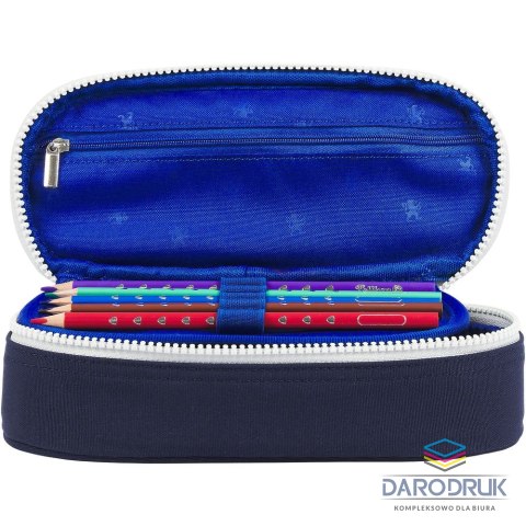 Oxford Piórnik Funky turkusowy Oxford (400196563)