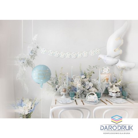 Partydeco Ozdoba na piku Dekoracje do muffinek - Gołębie, 14.5 cm, mix Partydeco (KPM31)