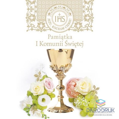 Pol-mak Kartka składana KOMUNIA [mm:] 140x190 Pol-mak (LPOP KOM)