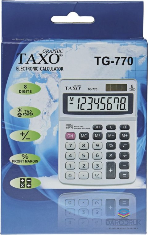 Taxo Graphic Kalkulator na biurko TG-770 Taxo Graphic
