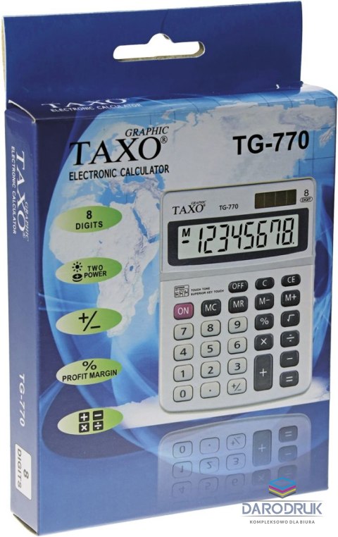 Taxo Graphic Kalkulator na biurko TG-770 Taxo Graphic