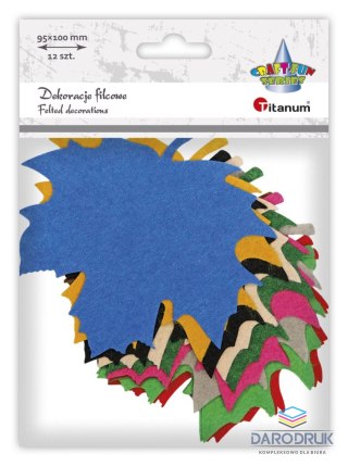 Titanum Ozdoba filcowa Craft-Fun Series Liscie klonu Titanum (3638)